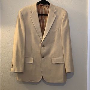 Italian Suit Jacket, Cream